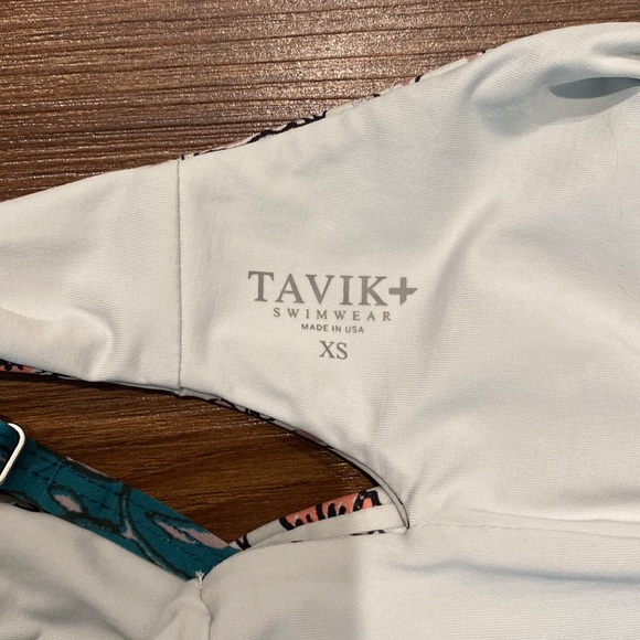 TAVIK Blue Wildflower Juliet Bikini Top - Picture 3 of 3